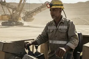        عمال تشغيل الالات المستخدمة في المناجم 